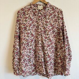Sézane Floral Button Down